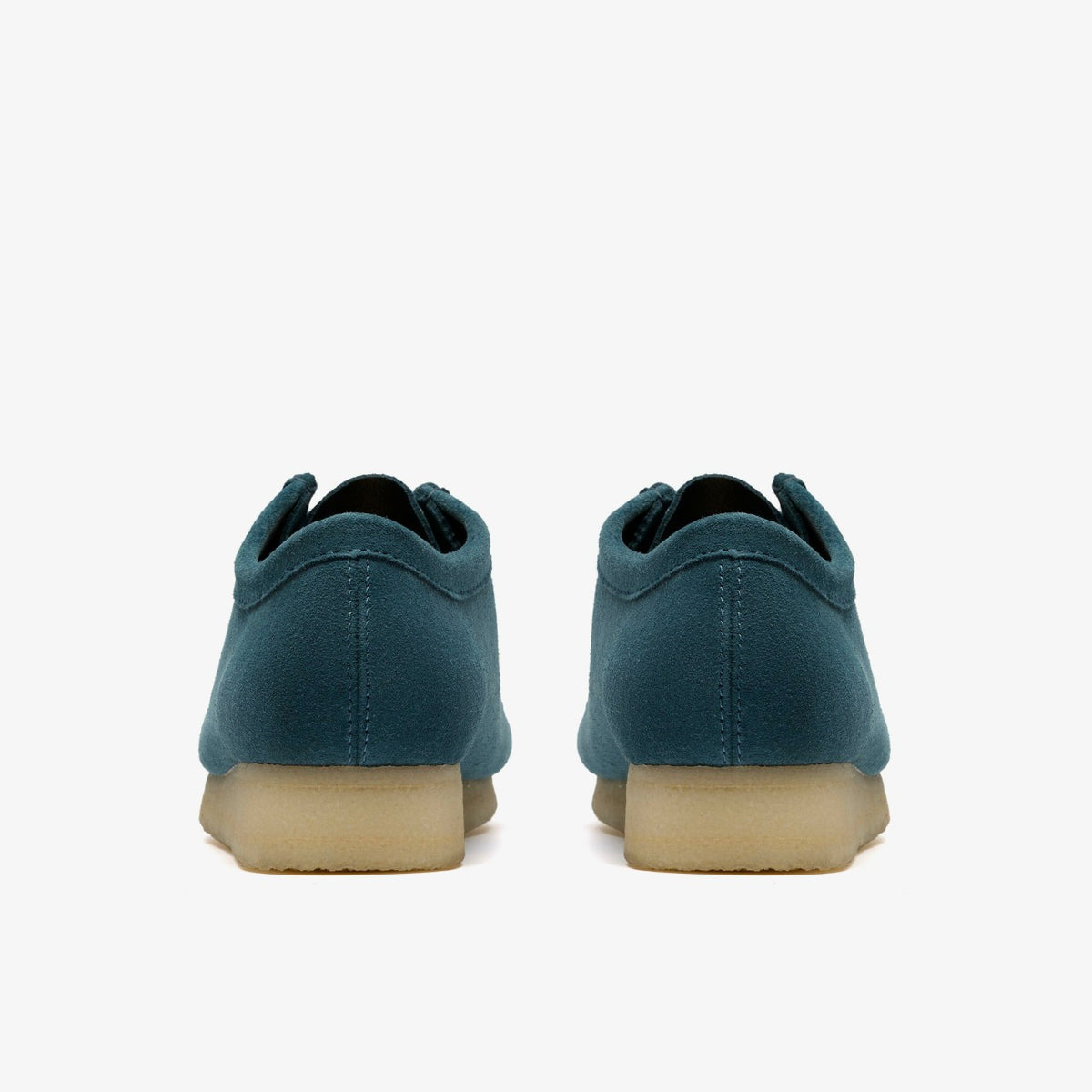 Wallabee Mid Blue Suede - Clarks Men