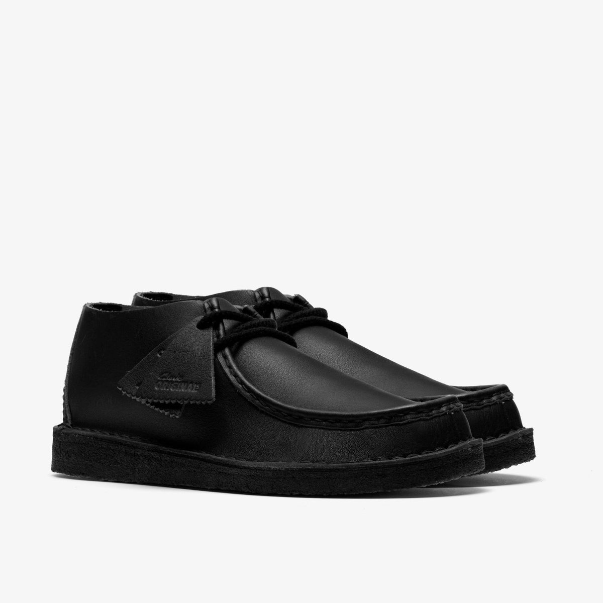 Desert Nomad Black/Black Leather - Clarks Men