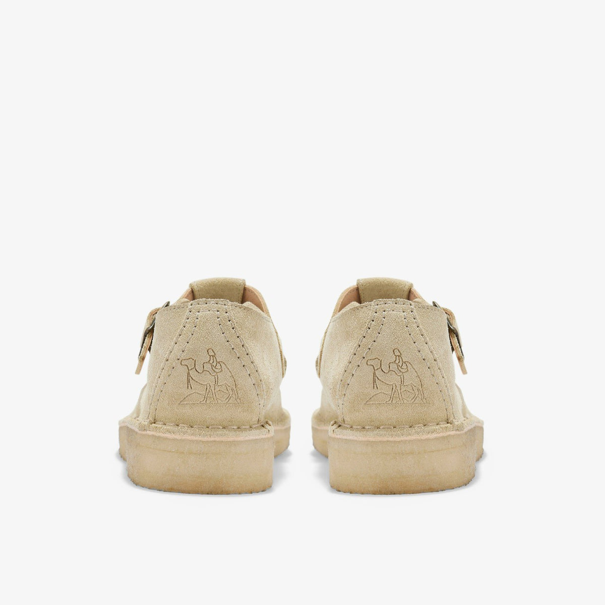 Nomad T Bar Maple Suede - Clarks Women