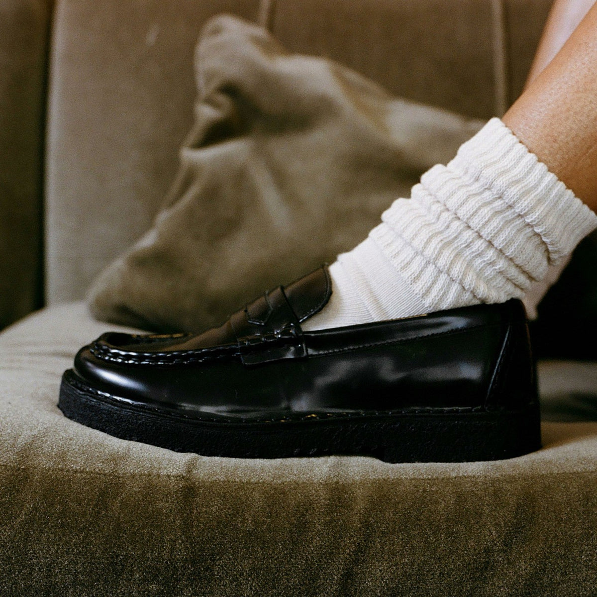 Nomad Loafer Black Patent - Clarks Women