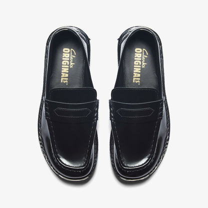 Nomad Loafer Black Patent - Clarks Women