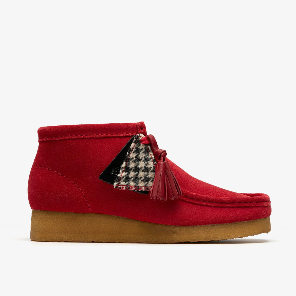 Wallabee Boot Red Suede - Clarks Women