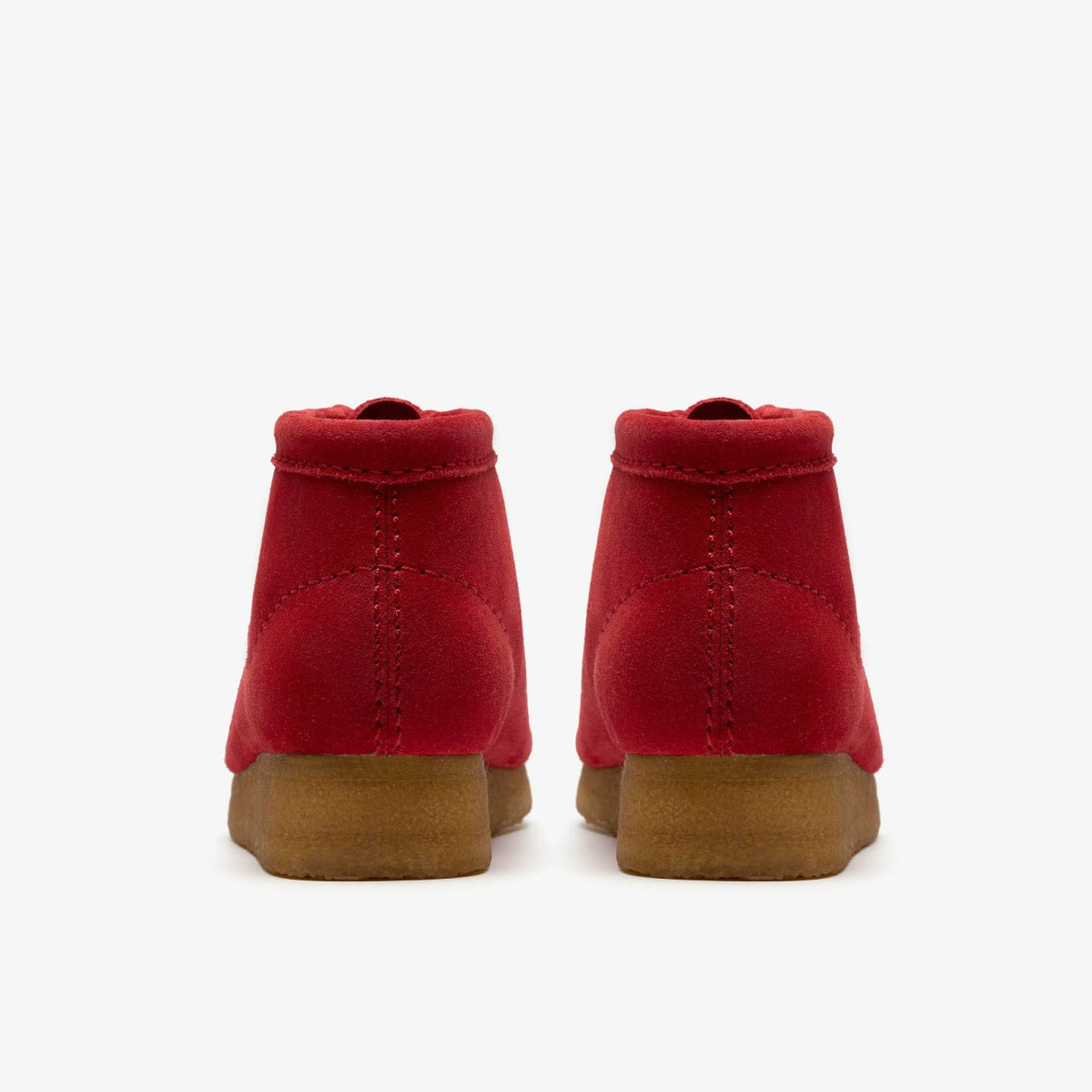 Wallabee Boot Red Suede - Clarks Women
