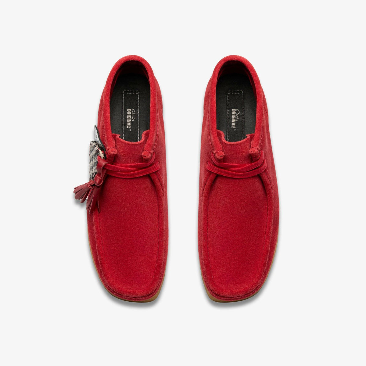 Wallabee Boot Red Suede - Clarks Women