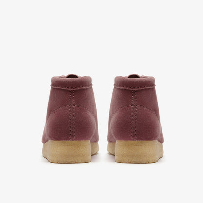 Wallabee Boot Rose Brown Suede - Clarks Women