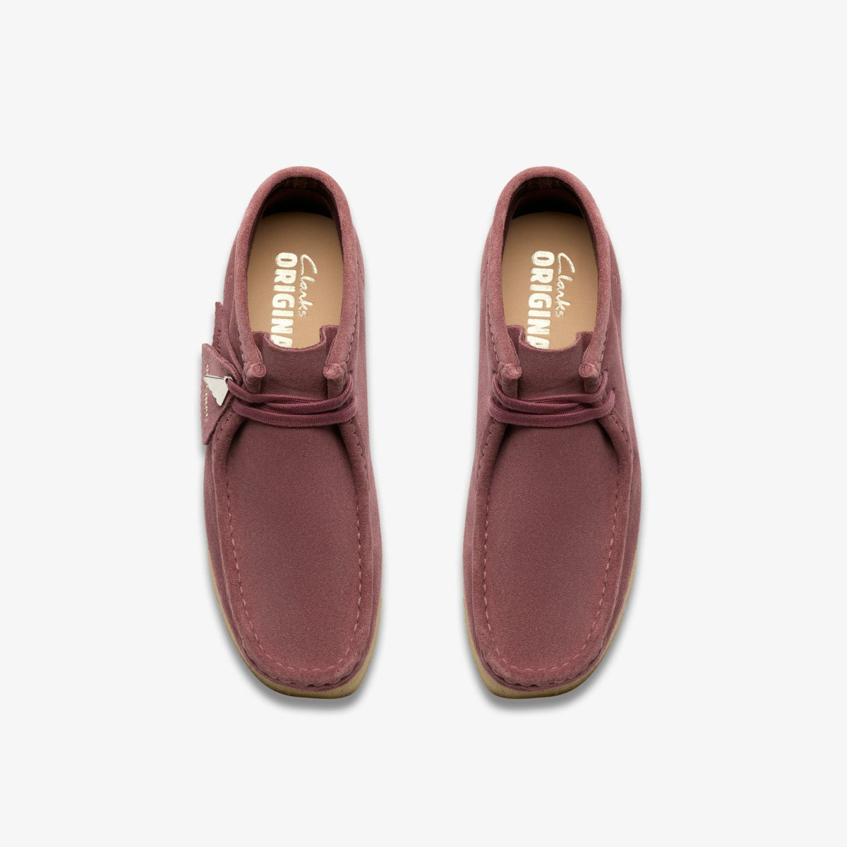 Wallabee Boot Rose Brown Suede - Clarks Women