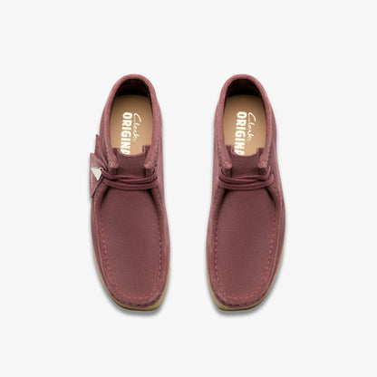 Wallabee Boot Rose Brown Suede - Clarks Women