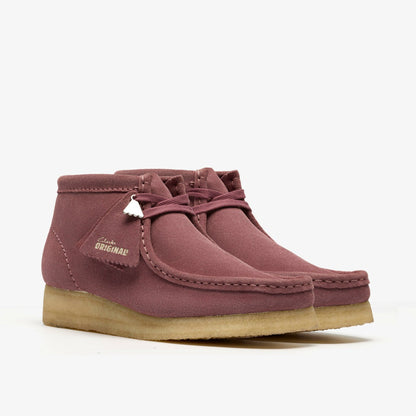 Wallabee Boot Rose Brown Suede - Clarks Women