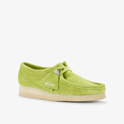 Wallabee Lime Suede - Clarks Women