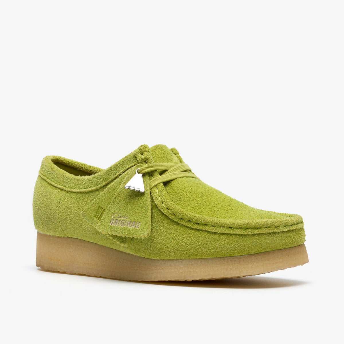 Wallabee Lime Suede - Clarks Women