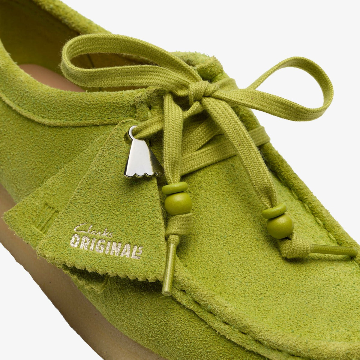 Wallabee Lime Suede - Clarks Women