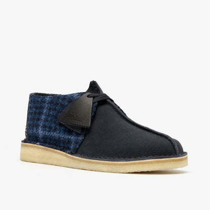 Desert Trek Navy Tweed Combination - Clarks Men
