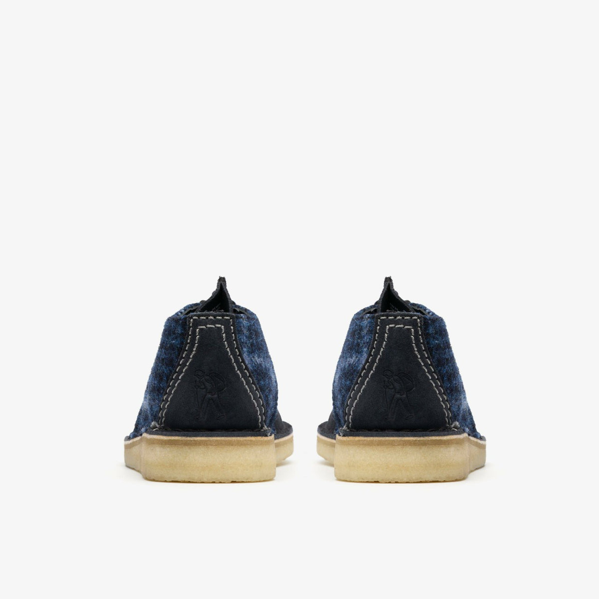 Desert Trek Navy Tweed Combination - Clarks Men