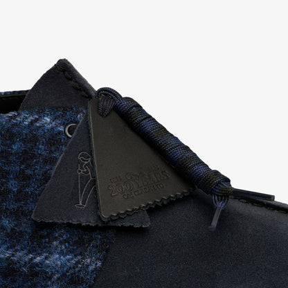 Desert Trek Navy Tweed Combination - Clarks Men