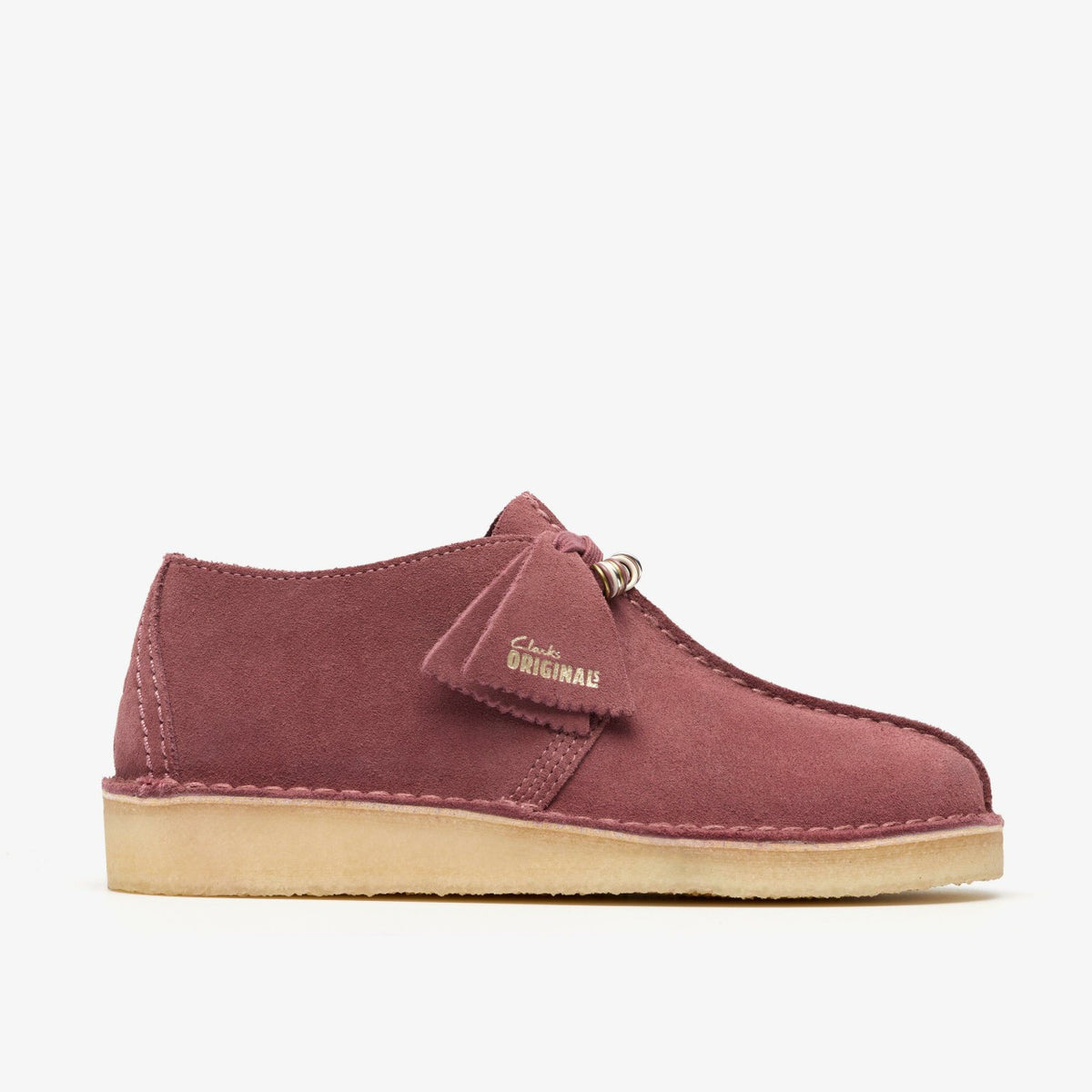 Desert Trek Rose Brown Suede - Clarks Women