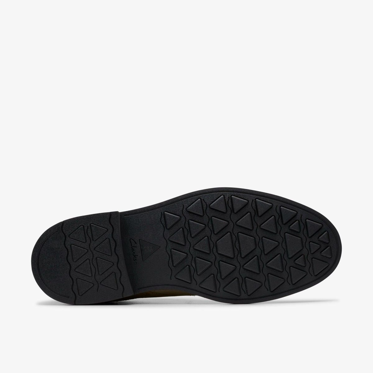 Newford Mid Dark Sand Suede - Clarks Men