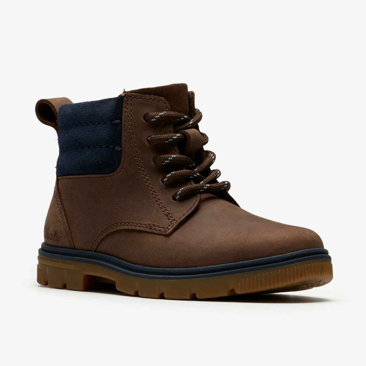 Lorcam Trail Kid Dark Brown - Clarks Kids
