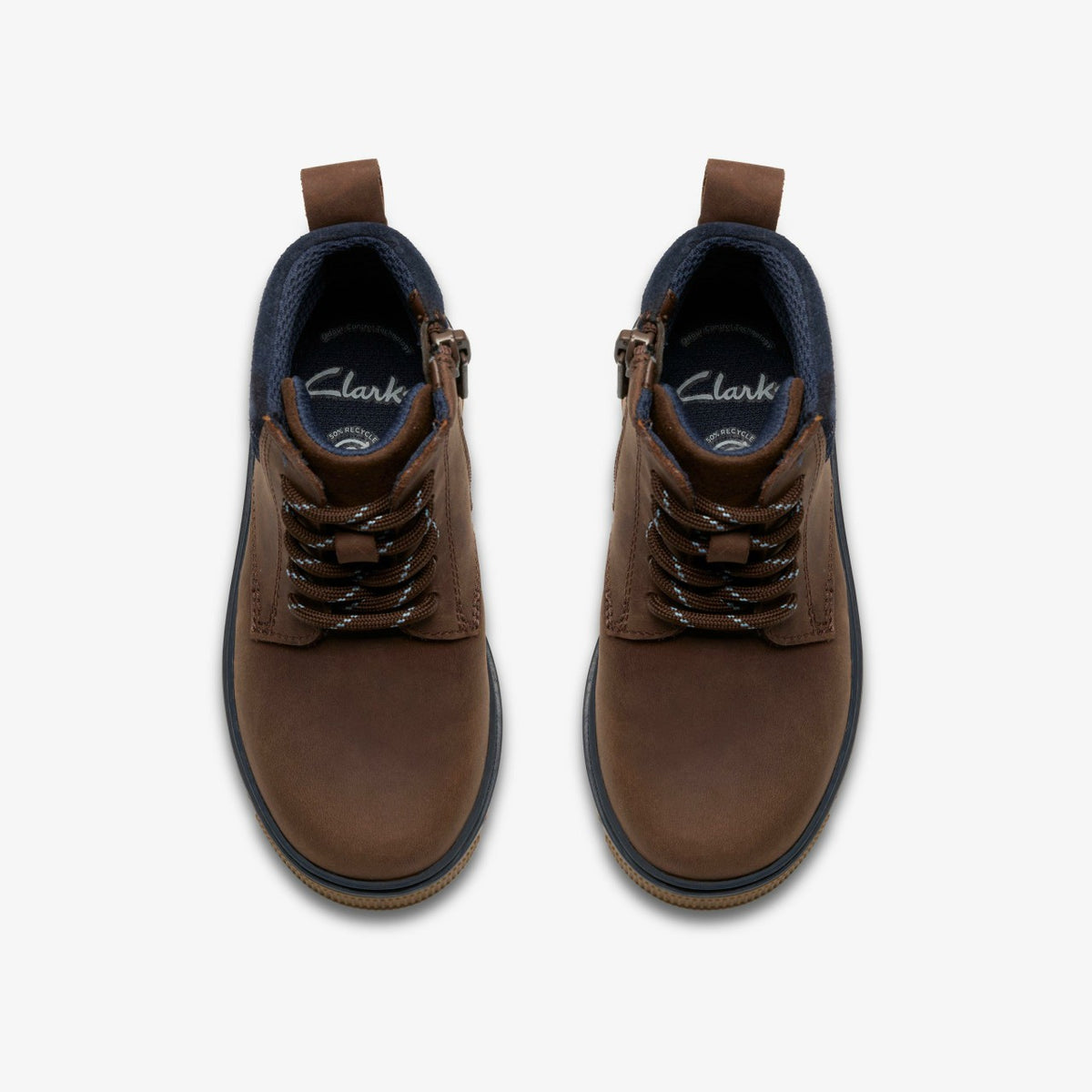 Lorcam Trail Kid Dark Brown - Clarks Kids