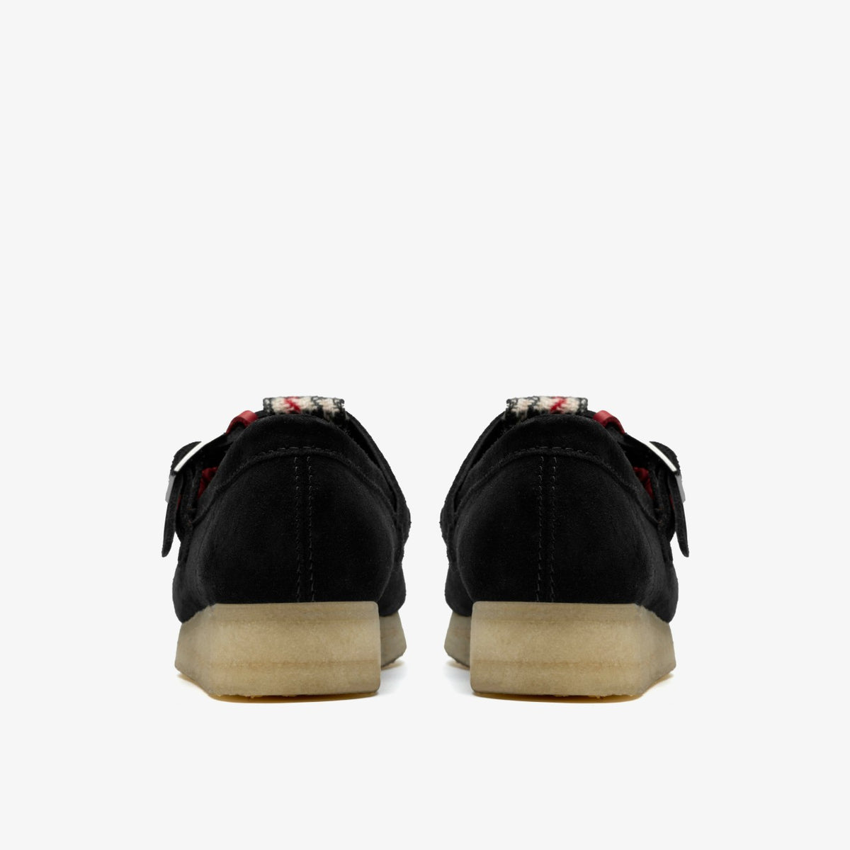 Wallabee T Bar Black Tweed Combination - Clarks Women