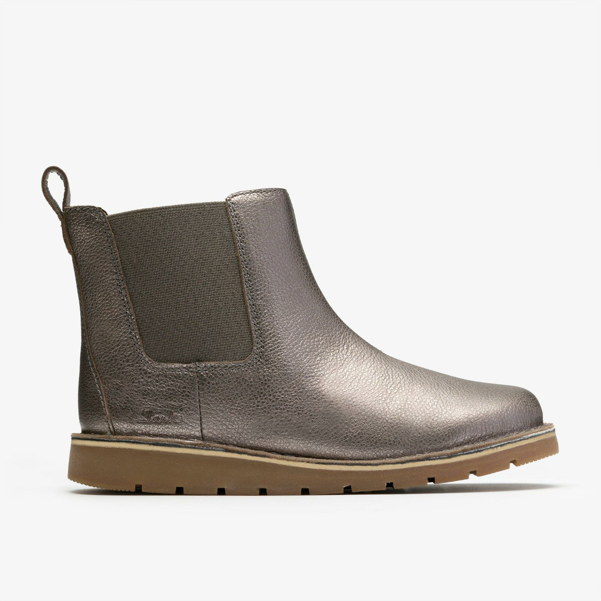 Joyful Sky Kid Pewter - Clarks Kids