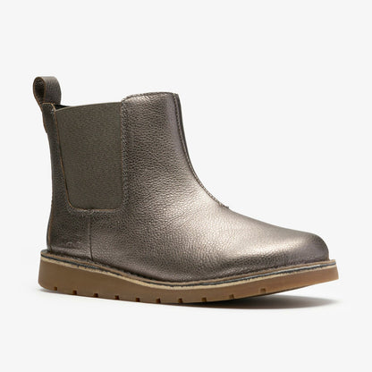 Joyful Sky Kid Pewter - Clarks Kids