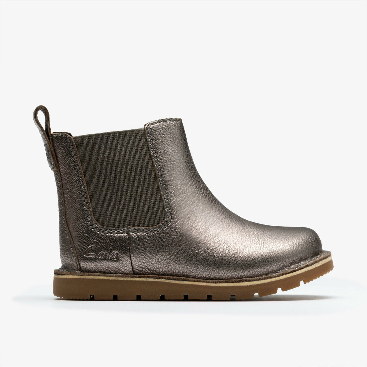 Joyful Sky Toddler Pewter - Clarks Babies|Kids
