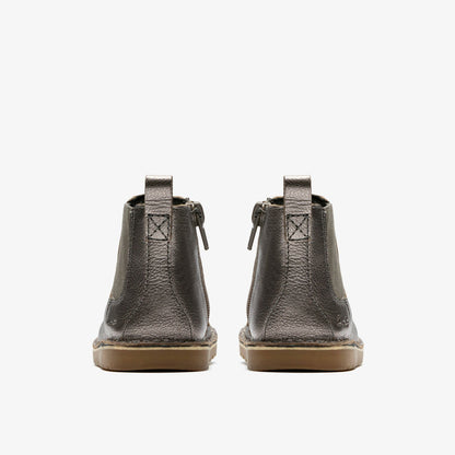 Joyful Sky Toddler Pewter - Clarks Babies|Kids