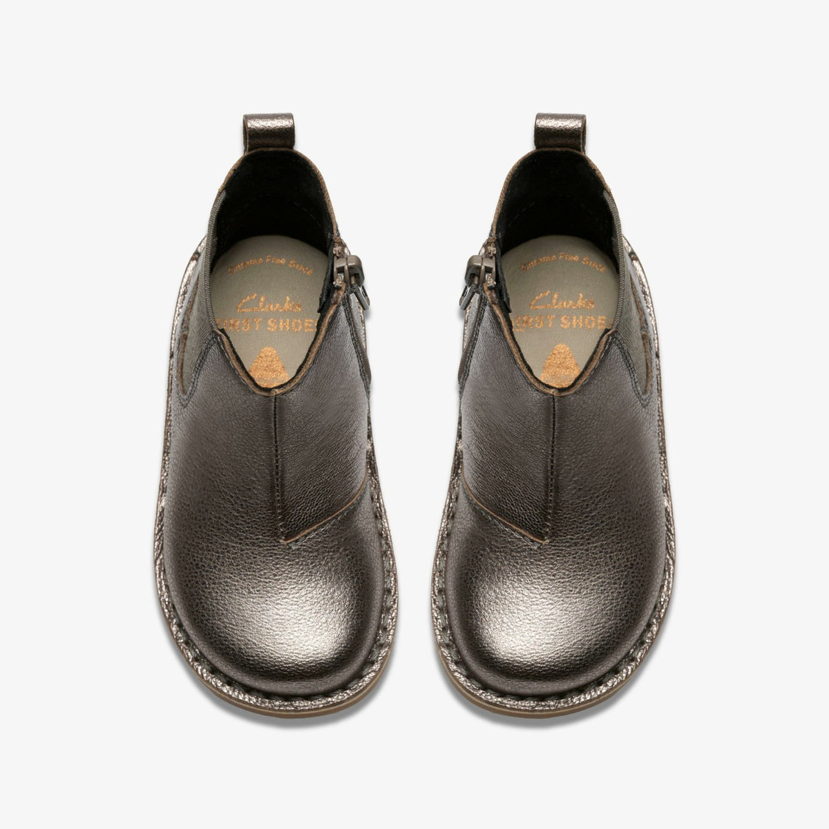 Joyful Sky Toddler Pewter - Clarks Babies|Kids
