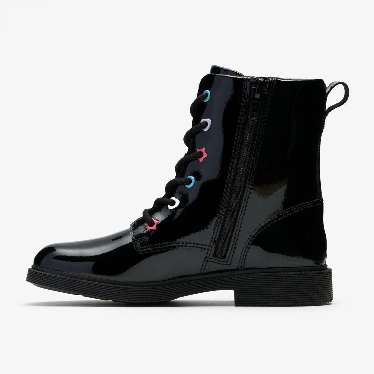 Oaklyn Charm Kid Black Patent - Clarks Kids