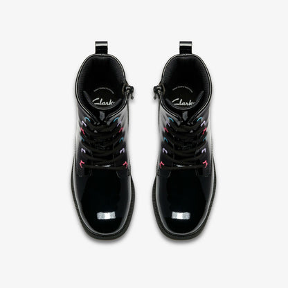 Oaklyn Charm Kid Black Patent - Clarks Kids