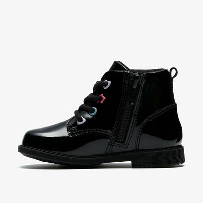 Oaklyn Charm Toddler Black Patent - Clarks Kids