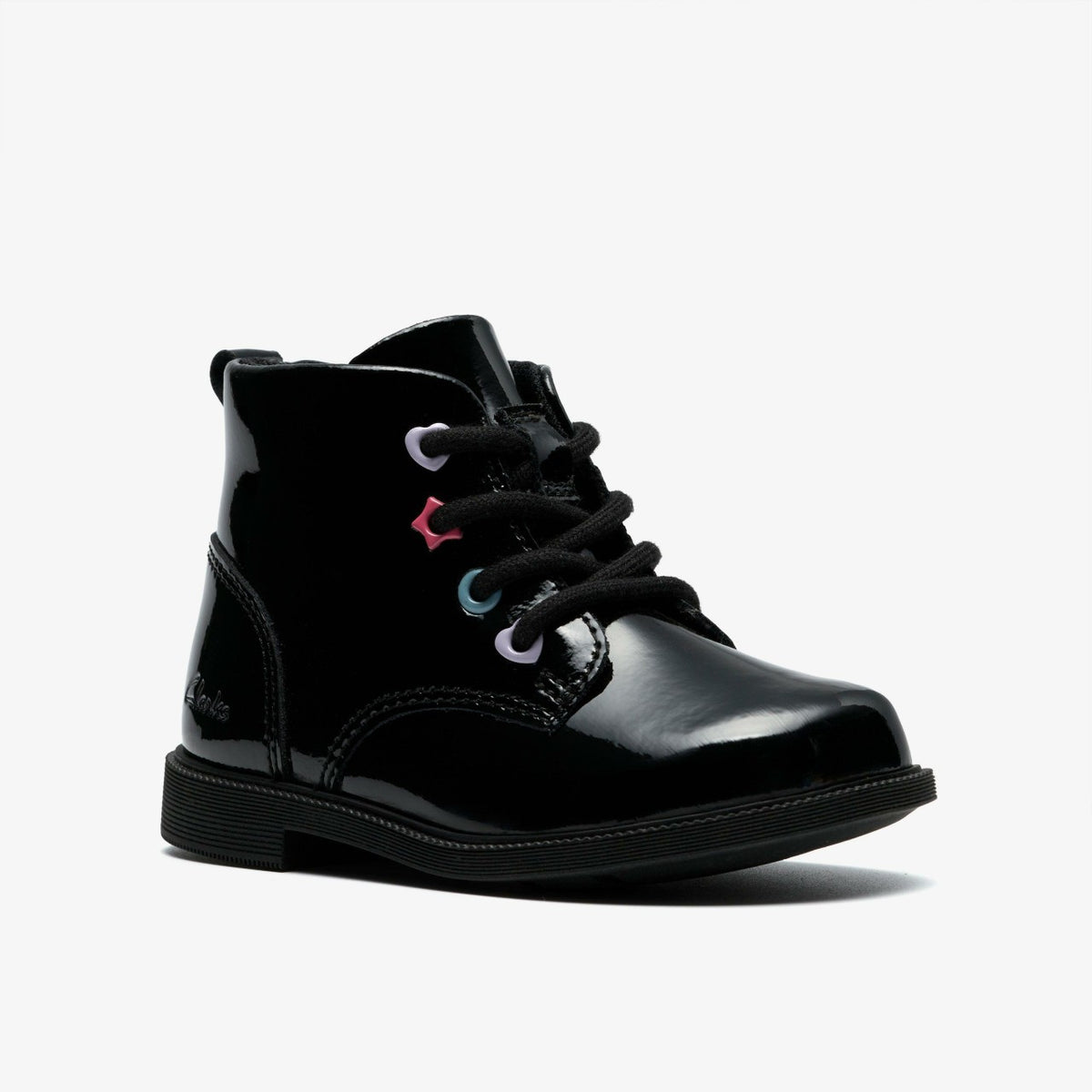 Oaklyn Charm Toddler Black Patent - Clarks Kids