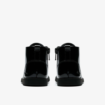 Oaklyn Charm Toddler Black Patent - Clarks Kids