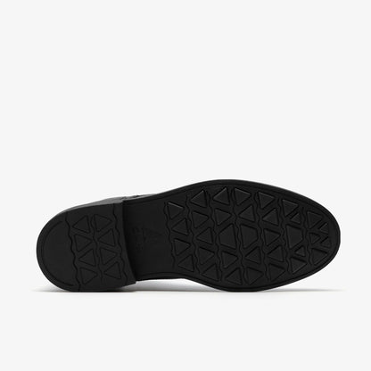 Newford Lace Boot Black Leather - Clarks Men