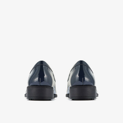Havisham Edge Loafer Navy Patent - Clarks Women