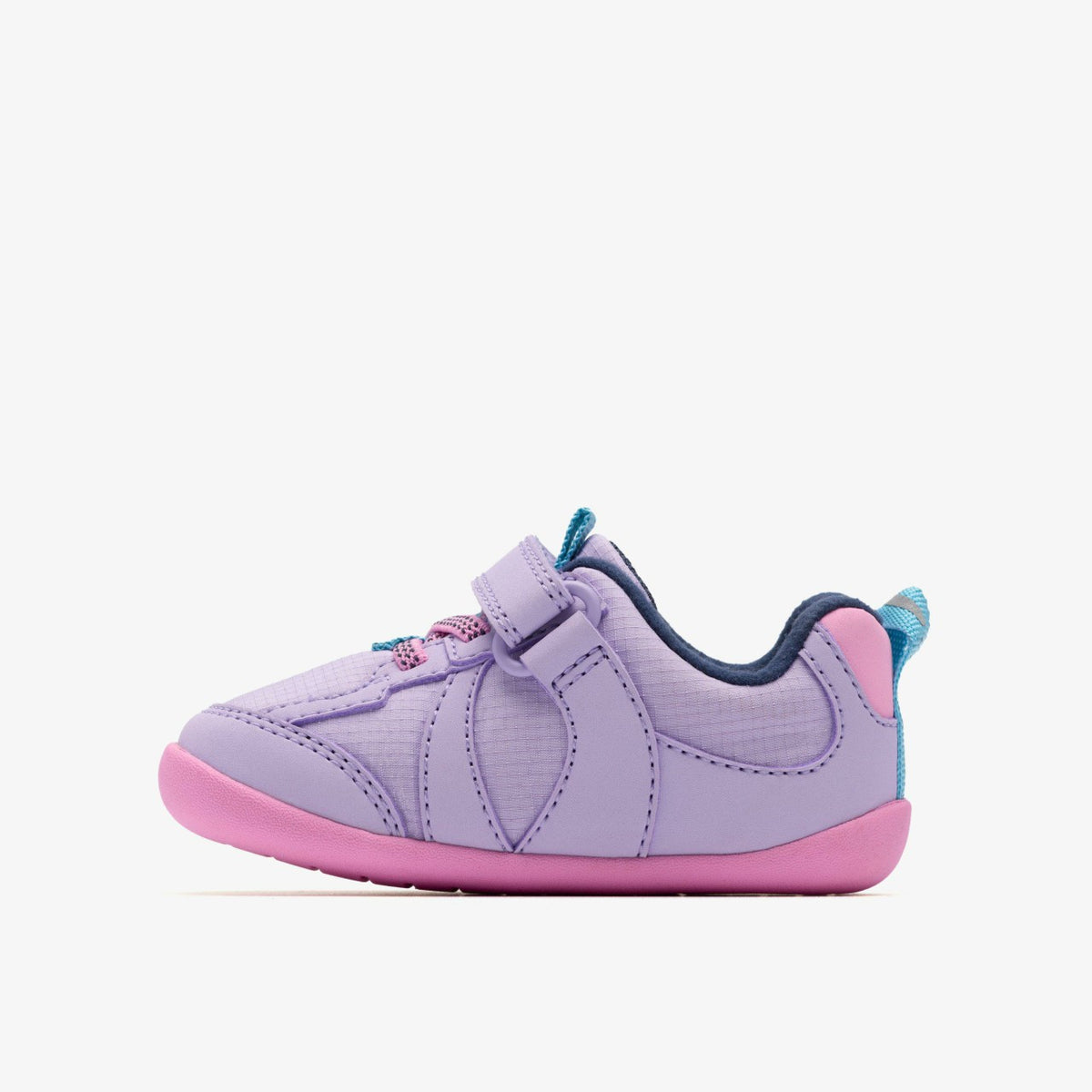 Roamer Hero Toddler Lilac Combination - Clarks Kids