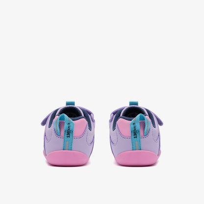 Roamer Hero Toddler Lilac Combination - Clarks Kids