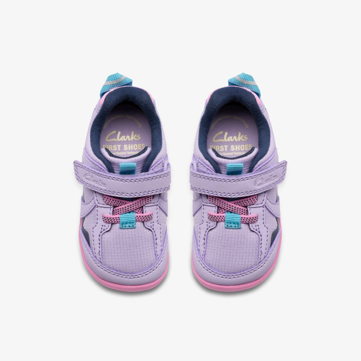 Roamer Hero Toddler Lilac Combination - Clarks Kids