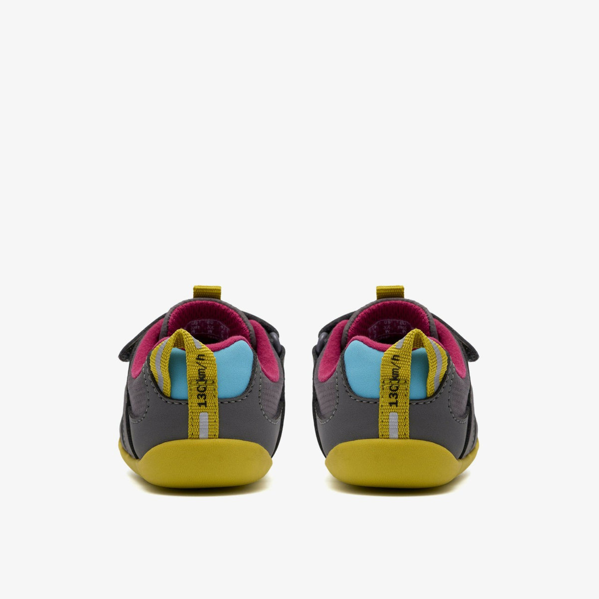 Roamer Hero Toddler Dark Grey Combination - Clarks Kids