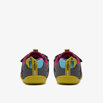 Roamer Hero Toddler Dark Grey Combination - Clarks Kids