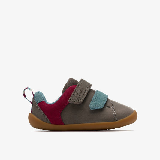 Roamer Pop Toddler Grey - Clarks Kids