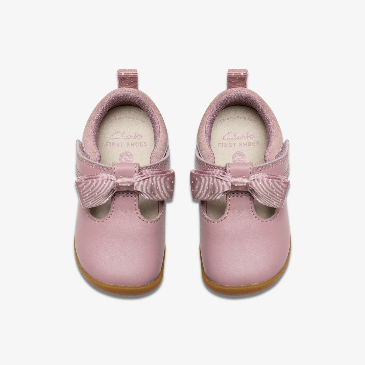 Roamer Trim Toddler Dusty Pink - Clarks Kids