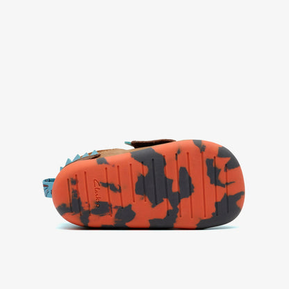 Roamer Stomp Toddler Tan - Clarks Kids