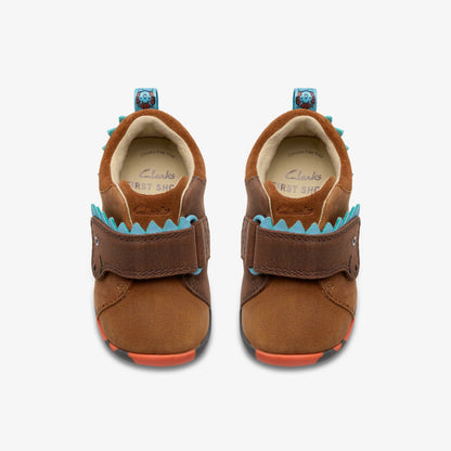 Roamer Stomp Toddler Tan - Clarks Kids