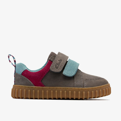 Cove Pop Toddler Grey - Clarks Kids