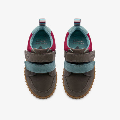 Cove Pop Toddler Grey - Clarks Kids