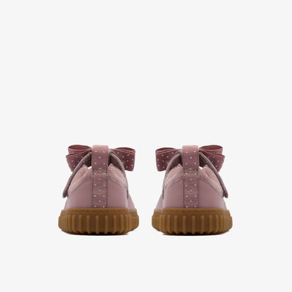 Cove Bow Toddler Dusty Pink - Clarks Kids
