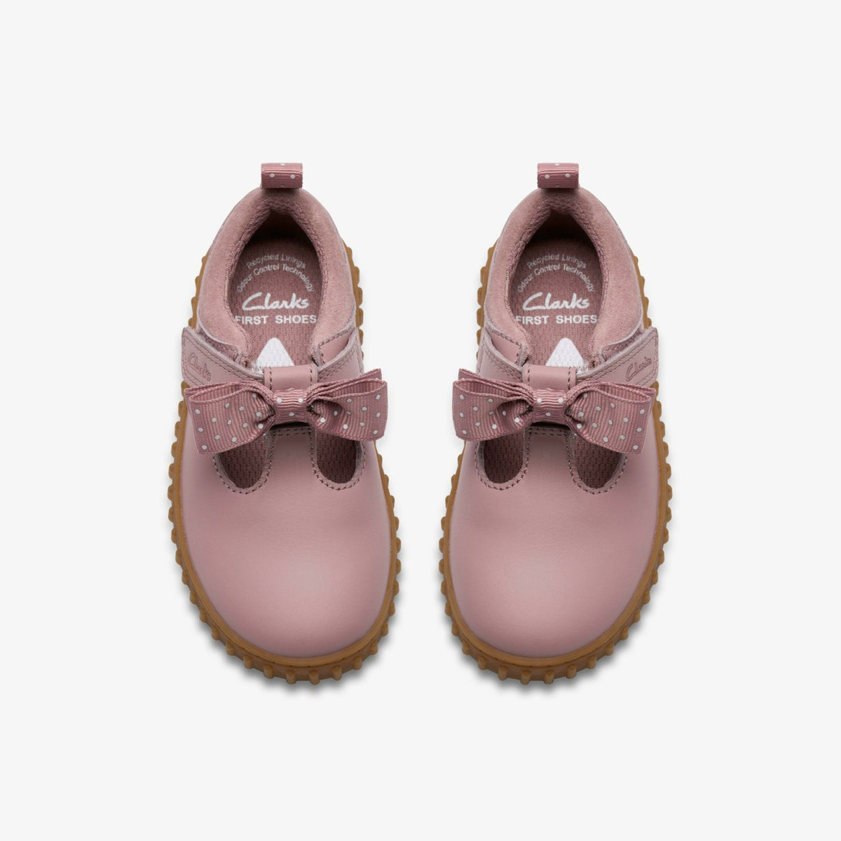 Cove Bow Toddler Dusty Pink - Clarks Kids
