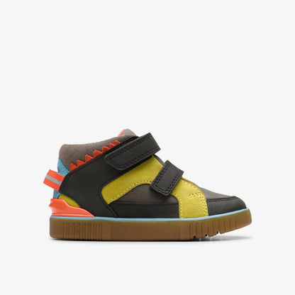 Oslo Play Toddler Grey Combination - Clarks Kids