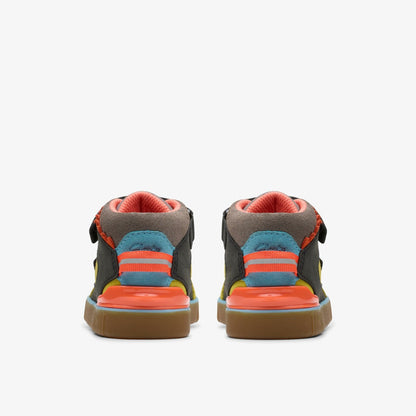 Oslo Play Toddler Grey Combination - Clarks Kids